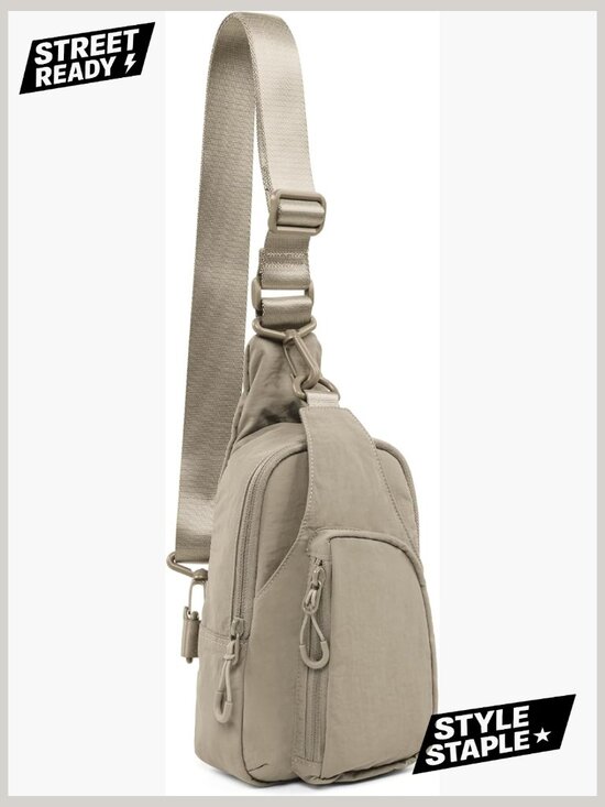 Sling Bag Adjustable Straps Crossbody Chest Lightweight Backpack Travel Hiking main image 7